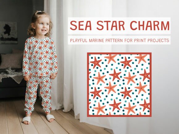 Coral Starfish Vector Seamless Pattern Review
