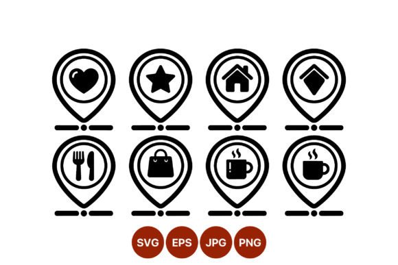 Location Pins Heart Star Home Shopping Review