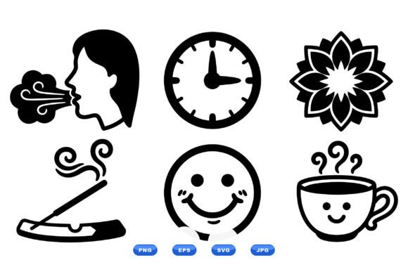 Minimal Wellness Icons Pack Review for Embroidery Projects