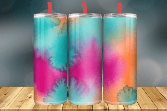 Neon Pink Teal Gradient Ombre Vibrant Review