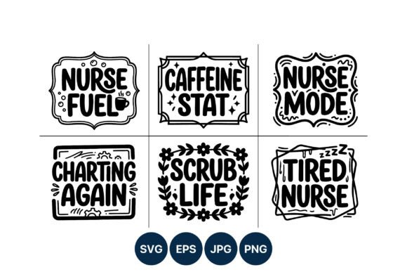 Nurse Fuel Caffeine Stat Nurse Mode Embroidery Review