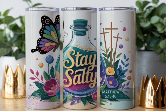 Stay Salty Butterfly Cross Tumbler Wrap Review
