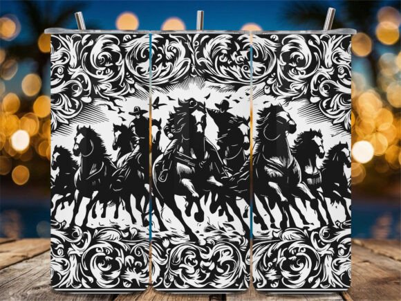 Western Floral Horse Scene Review